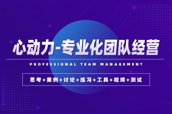 心动力—专业化团队经营 心动力—专业化团队经营