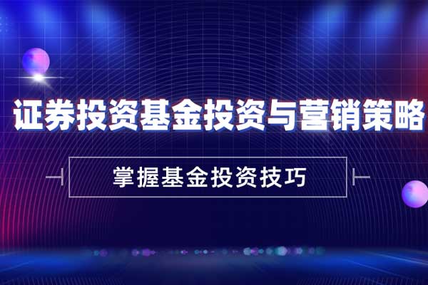 证券投资基金投资与营销策略 证券投资基金投资与营销策略