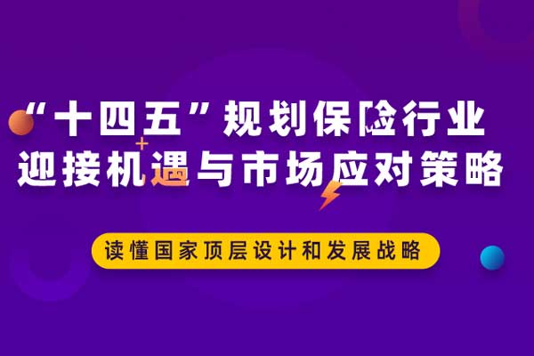 “十四五”规划保险行业迎接机遇与市场应对策略 “十四五”规划保险行业迎接机遇与市场应对策略
