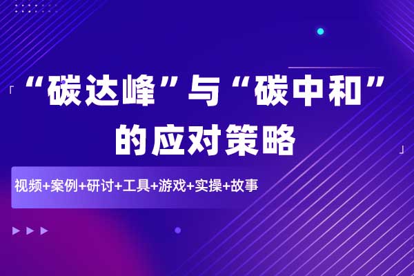 “碳达峰”与“碳中和”的应对策略 “碳达峰”与“碳中和”的应对策略