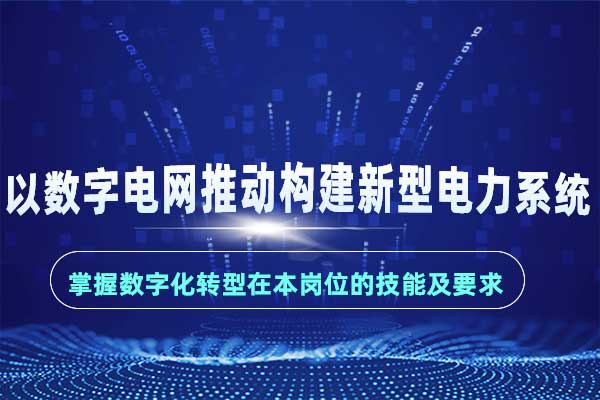 以数字电网推动构建新型电力系统