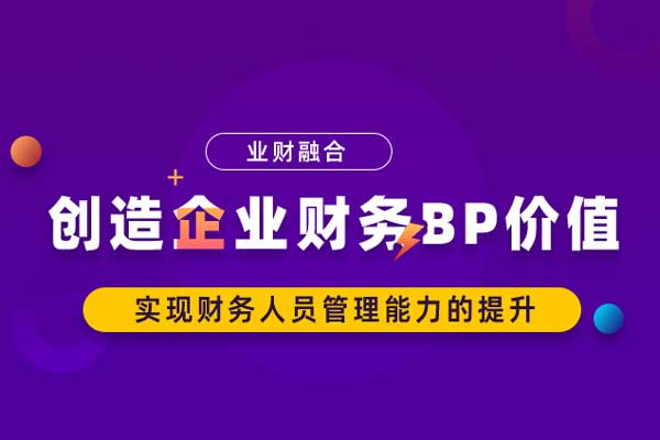 业财融合—创造企业财务BP价值