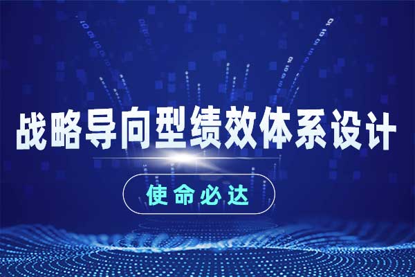 使命必达—战略导向型绩效体系设计 使命必达—战略导向型绩效体系设计