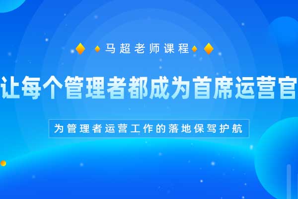 战略执行—让每个管理者都成为首席运营