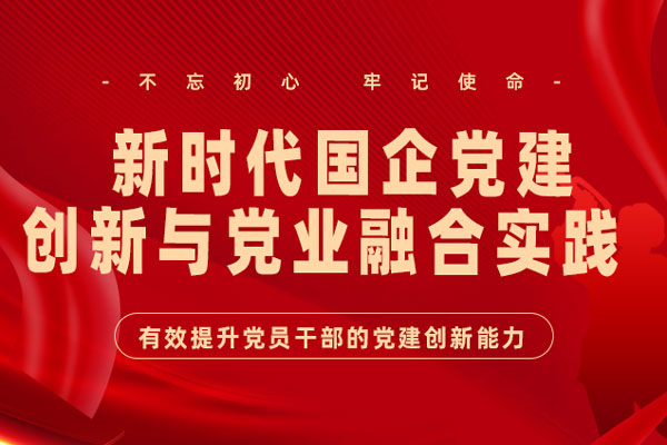 党建创新-新时代国企党建创新与党业融