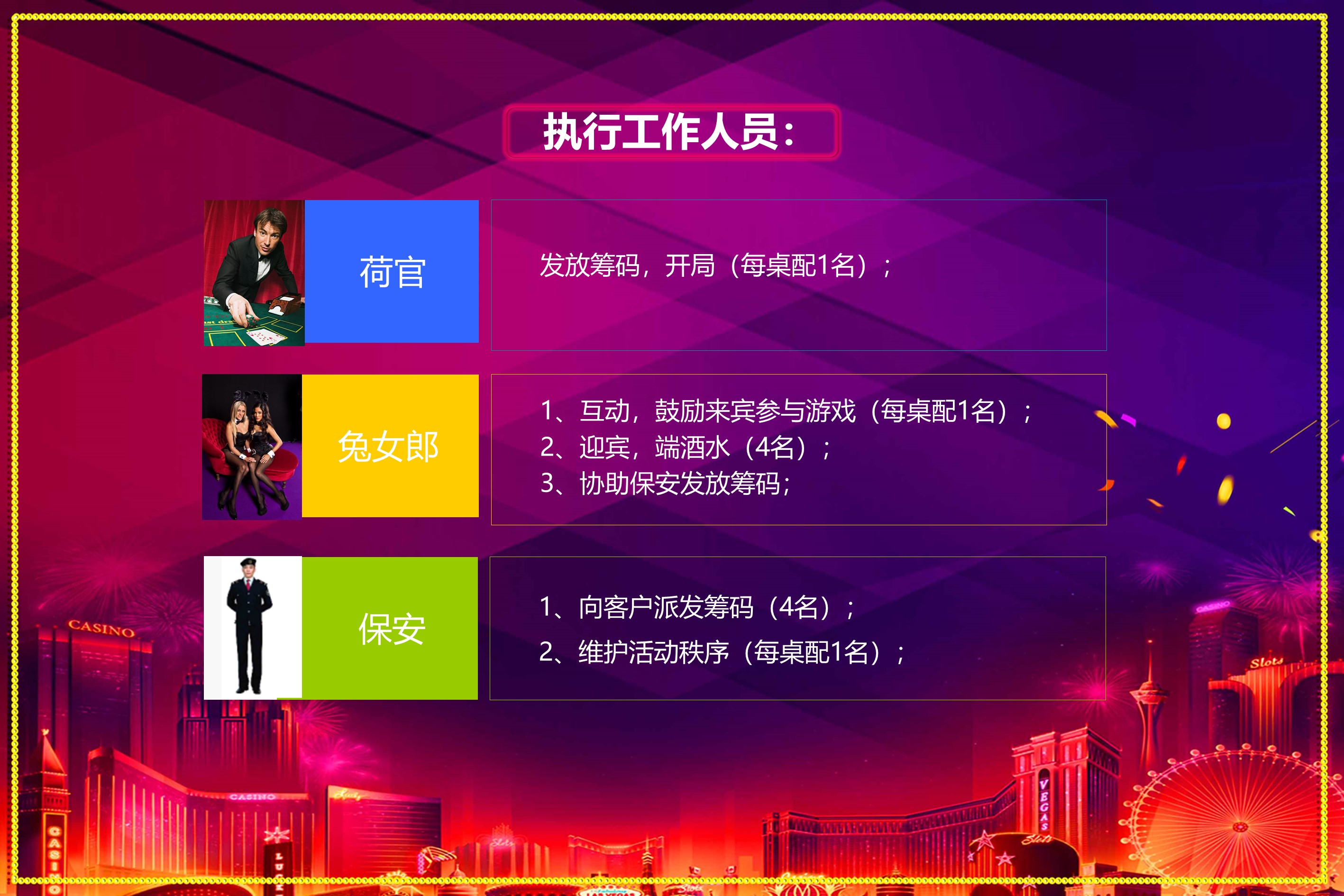 欢乐派对团建:拉斯维加斯之夜 欢乐派对团建:拉斯维加斯之夜